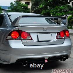 06-11 Honda Civic 4 Door Mug Style Rear Trunk Wing Spoiler Carbon Fiber Top