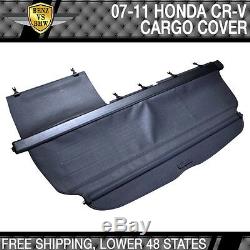 07-11 Honda CRV OE FACTORY Sty Retractable Rear Cargo Security Trunk Cover Black
