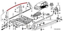 09-14 Genuine Honda FIT JAZZ GE 2nd gen side roof drip molding seal trim OEM