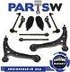 10 Pc New Suspension Kit For Honda Odyssey Control Arms Tie Rod Ends Sway Bar