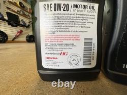(12) Genuine HONDA Full Synthetic Motor Oil (0W-20) 08798-9163 SAME AS DEALER