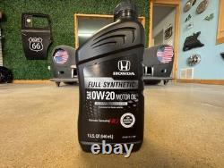 (12) Genuine HONDA Full Synthetic Motor Oil (0W-20) 08798-9163 SAME AS DEALER