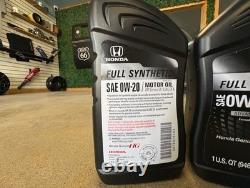 (12) Genuine HONDA Full Synthetic Motor Oil (0W-20) 08798-9163 SAME AS DEALER