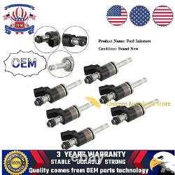 16010-RLV-315 OEM Genuine Honda 3.5L Pilot Odyssey Ridgeline Fuel Injectors 6pcs