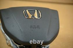18 19 20 21 Honda Odyssey Left Driver Steering Wheel Airbag Black OEM Genuine