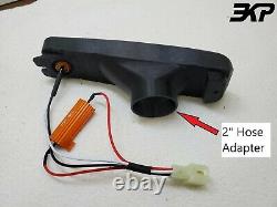 1988-1889 Honda EF CIVIC / CRX Turn Signal Brake 2 Duct Set Amber LED 3DFDM