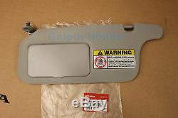 1996-2000 Honda CIVIC CLEAR GREY Driver Side Sunvisor (83280-S01-A32ZA)