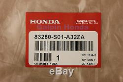 1996-2000 Honda CIVIC CLEAR GREY Driver Side Sunvisor (83280-S01-A32ZA)