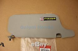 1996-2000 Honda CIVIC CLEAR GREY Driver Side Sunvisor (83280-S01-A32ZA)