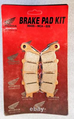 2001-2017 Gl1800 & F6b Goldwing Genuine Honda Brake Pads Front & Rear Oem New