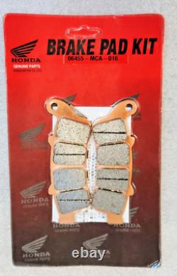 2001-2017 Gl1800 & F6b Goldwing Genuine Honda Brake Pads Front & Rear Oem New