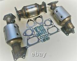 2006 2007 2008 Honda Ridgeline 3.5L Catalytic Converters Set