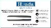 2006 2014 Genuine Oem Honda Ridgeline Improved Bed Rail Bumper Dark Gray 74420 Sjc A01zb