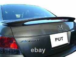 2008-2012 Honda Accord 4 Door Sedan Painted Factory Style Rear Spoiler with LED