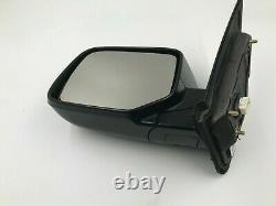 2009-2015 Honda Pilot Driver Side View Power Door Mirror Black OEM H339004