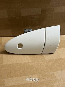 2011-2016 Honda CR-Z Driver Left Exterior Outer Outside Door Handle White OEM