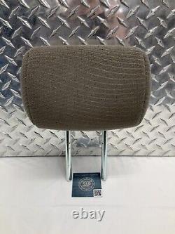 2011-2017 Honda Odyssey 3rd Row Center Middle Headrest Head Rest Gray Cloth Oem