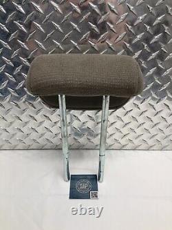 2011-2017 Honda Odyssey 3rd Row Center Middle Headrest Head Rest Gray Cloth Oem