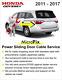 2011- 2017 Honda Odyssey Sliding Door Motor Cable Repair Motor Service Only