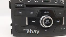 2015-2016 Honda Cr-v Am Fm Cd Player Radio Receiver QULUX