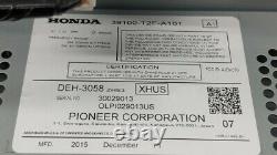 2016-2017 Honda Accord Am Fm Cd Player Radio Receiver 191978