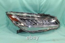 2017 17 Honda Accord Hybrid Led Right (passenger) Oem Headlight Mnr Dmg