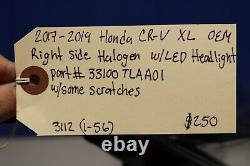 2017-2018-2019 Honda Cr-v LX Right Side Headlight Oem Led Halogen