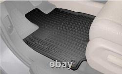 2018-2024 Genuine Honda Odyssey Black All Season Floor Mats 08P17-THR-110A