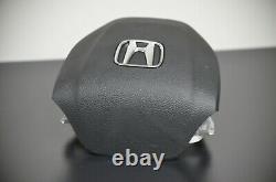 2019-2021 Honda Pilot Left Driver Steering Wheel Airbag Black OEM 19 20 21