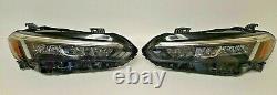 2022 22 Honda Civic LH & RH LED USA Chrome Insurance Quality OEM Headlight Set