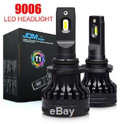 2x9006 HB4 Extremely Bright LED Headlight Bulbs Kit Low Beam 6000K 10000LM White