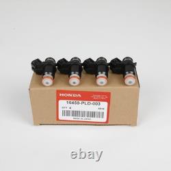 4PCS Genuine Honda OEM FUEL INJECTORS 16450-PLD-003 FOR 01-05 EL CIVIC 1.7L