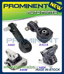 4PCS Replacement Motor Mounts for 2006-2010 Honda Civic 1.8L Auto Trans