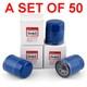 50 Pack Genuine Honda Engine Oil Filter Kits 15400-plm-a02/94109-14000 New