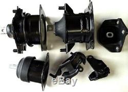 6pc Motor Mount For 2003-2004-2005 Honda Accord 3.0l Fast Free Shipping