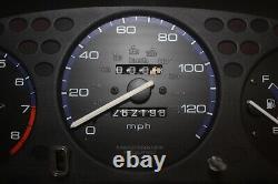 96-00 Honda Civic Instrument Gauge Cluster EK Manual Transmission 262198mi MT1