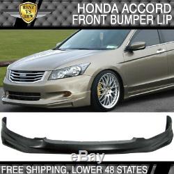Actual Install Image! Fits Accord Front + Rear Bumper Lip + Side Skirts Bodykit