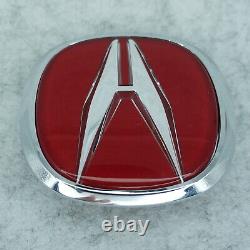 Acura Integra Type-R Red Front Grille Badge Emblem OEM Genuine TypeR Type R