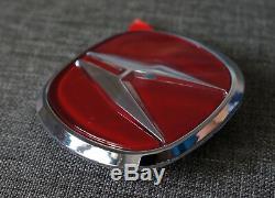 Acura Integra Type-R Red Rear Badge Emblem OEM Genuine TypeR Type R