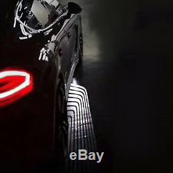 Angel Wing LED Carpet Floor Courtesy Lamp Left & Right Welcome Light for BMW Car