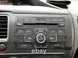 Audio Equipment Radio Receiver Assembly Sedan LX Fits 13-15 CIVIC 1019670