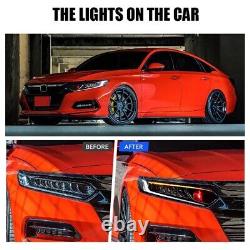 Car Lamps automotive For Honda Accord Headlights 2016 2020 Devil Head Lamp LED