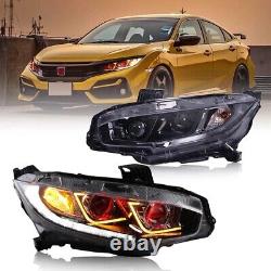Car Lights automotive For Honda Civic Headlights 2016 2020 New Type LED