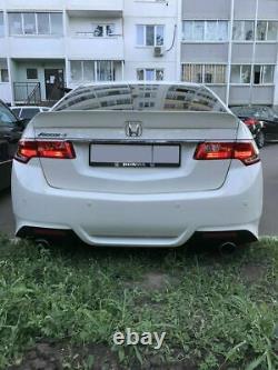 Ducktail spoiler for Honda Accord 8 Acura TSX 08-13 rear boot trunk lip wing KL
