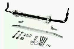 EM1 EK EK9 Honda Civic POLISHED LOWER SUBFRAME + TIE BAR + 24mm SWAY BAR COMBO