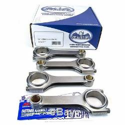 Eagle Forged H-beam Connecting Rods Honda Prelude H22 H22a H22a1 H22a4 Dohc Vtec