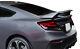 Factory Si Style 2-post Painted Rear Spoiler Fits 2012-2015 Honda Civic Si Coupe