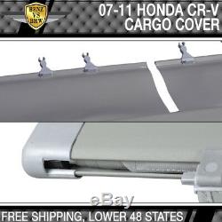 Fit 07-11 Honda CRV OE FACTORY Style Retractable Rear Cargo Security Trunk Cover
