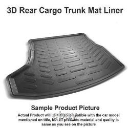 Fit for HONDA CRV 4X4 SUV 1996-2001, Rear Liner Rubber 3D Cargo Trunk Mat