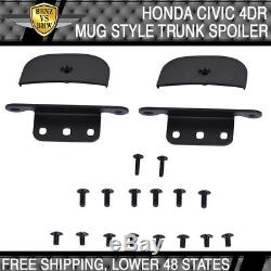 Fits 06-11 Honda Civic 4Dr FD2 Rear ABS Trunk Spoiler Wing JDM Mug MU RR Style
